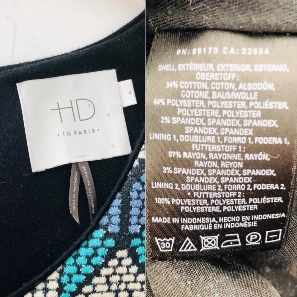 Anthropologie HD In Paris Hollyhock Fit and Flare Dress with Pockets, Size M - Picture 13 of 16